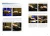 Using the Multi-Axis Spindle Turning book by Schiffer Publishing, Ltd., step-by-step photos and text guide readers through woodturning techniques, showing close-ups of an artisan shaping spindles with a lathe and cutting tool.