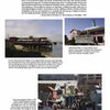 A page from "Historic Monterey" by Schiffer Publishing, Ltd. features three color photos—distant view, entrance sign, and bustling walkway—plus text on Monterey’s history and Fishermans Wharf’s 1800s origins.