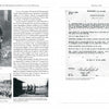 A spread from *The Famous B-24 Witchcraft* by Schiffer Publishing, Ltd. shows WWII-era black-and-white photos—men in uniform, a group, a truck—opposite a typed military letter titled Special Order referencing the 8th Army Air Force.