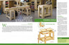 The Home Woodworker Series: Home Workshop Setup—the Complete Guide by Schiffer Publishing, Ltd. features step-by-step instructions, illustrations, and photos for building stacking stools and a workbench—ideal inspiration for your woodworking shop.