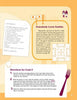 Cooking Together by Schiffer Publishing, Ltd. is a recipe page with a sudoku puzzle, handwritten ingredient list, and illustrated steps in orange and yellow, plus chef and flag graphics—perfect for interactive cooking.