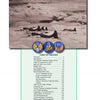 Black and white photo of military planes over clouds with insignia highlights U.S. Army Air Forces combat groups featured in Battle Colors Volume VI by Schiffer Publishing, Ltd.—showing WWII China-Burma-India Theater aircraft markings.