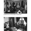 Two black-and-white photos from "Ghosts of Southeast Michigan" by Schiffer Publishing, Ltd.: a Victorian-era funeral museum display, and a room with embalming table and vintage gear ideal for paranormal or Southeast Michigan ghost story fans.