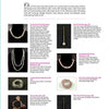A catalog page for Schiffer Publishing's "It's All About the Accessories for the World's Most Fashionable Dolls, 1959-1972," featuring images and details of Barbie jewelry—ideal for collectors or for use with a Barbie identification guide.