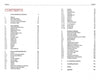 The table of contents for Scrimshaw in Theory and Practice by Schiffer Publishing, Ltd. lists chapters like History, Basic Materials, Tools, Engraving Techniques, and Appending, with right-aligned page numbers and CONTENTS in large red text.
