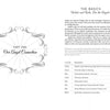A page from Angel Relationships by Schiffer Publishing, Ltd. features ornate borders, a right section on connecting with angels, and a table explaining angel aura colors with their meanings.