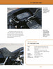 A page from "Harley-Davidson Legends" by Schiffer Publishing, Ltd. features the 1980 FLT Tour Glide with detailed close-ups of its dashboard, fuel tank, and seat, plus technical specs and descriptive insights.