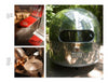 Collage featuring the rear of a shiny vintage Airstream surrounded by trees, its cozy red-bench interior, and a copper-bowl sink—ideal inspiration for Airstreams fans and tiny home lovers. From Schiffer Publishing, Ltd.
