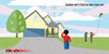 A child stands by a house, puzzled. Two people fly a kite in the yard as a red toy car speeds down the driveway. Text: “Jayden can’t find his new race car”—is this The Lost Race Car from Schiffer Publishing, Ltd.?.