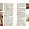A spread from Schiffer Publishing, Ltd.’s "Award-Winning Basket Designs" showcases text instructions and large close-up photos that detail basket weaving steps, highlight patterns, shapes, and techniques using natural and dyed fibers.