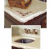Create rustic kitchen and bathroom vanities with "Casting Concrete Countertops" by Schiffer Publishing, Ltd., ideal for DIY countertop projects featuring creative designs, built-in sinks, and unique finishes.