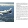 A McDonnell Douglas DC-10/MD-11, with its name displayed on the fuselage and tail, flies above snowy mountains under a clear sky. Text highlighting the DC-10/MD-11's aviation legacy by Schiffer Publishing, Ltd. appears on the right.