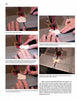 A step-by-step photo guide in "Making Wood Jewelry" by Schiffer Publishing, Ltd. shows hands using a band saw to cut and shape wood—ideal for learning jewelry-making techniques like cutting angles, tracing outlines, and precise adjustments.