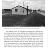 A black-and-white photo of a barracks and watchtower at Millville Army Air Field illustrates the history, museum, and paranormal sites featured in "Ghosts of Central New Jersey" by Schiffer Publishing, Ltd.