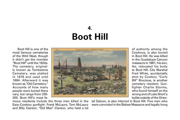 A close-up of "Tombstone" by Schiffer Publishing, Ltd., capturing the spirit of Tombstone, Arizona—the legendary Wild West town famed for the O.K. Corral.