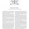 A page from "Chateau Country" by Schiffer Publishing, Ltd. shows an illustration of Bellevue Hall, a notable du Pont estate in Brandywine Valley, with text describing its history, architecture, and residents in black on a white background.