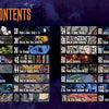 Best of How to Haunt Your House: 10 New Projects by Schiffer Publishing, Ltd. features a spooky, colorful table of contents perfect for haunted house decor, with sections like “Basic Tools,” “Coffin Dolls,” and eerie images to spark your creepy creations.