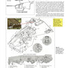 A technical diagram from "One-Eleven Down" by Schiffer Publishing, Ltd. shows the F-111 crew module escape system with labeled parts, explanatory text, and photos of the escape canopy and module in use during F-111 operations.