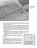 A black-and-white page from "Concrete Flatwork" by Schiffer Publishing, Ltd. discusses cracks in concrete pavements and reinforcement fibers, featuring a sidewalk crack photo and an illustration of how rebar helps prevent cracks from widening.