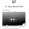 A page from Military Response to UFO Activity by Schiffer Publishing, Ltd. shows a black-and-white radar image with two merging blips that vanish—an example often cited in military UFO cases, with a note clarifying the image is illustrative.