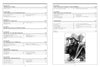 Table of contents pages from "The 17th Waffen-SS Panzergrenadier Division Götz von Berlichingen" by Schiffer Publishing, Ltd., listing military chapters; bottom right, a black and white photo shows a soldier with binoculars.