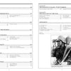 Table of contents pages from "The 17th Waffen-SS Panzergrenadier Division Götz von Berlichingen" by Schiffer Publishing, Ltd., listing military chapters; bottom right, a black and white photo shows a soldier with binoculars.