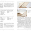 A two-page spread from "Floor Cloths, Quilts, and Pages" by Schiffer Publishing, Ltd. gives step-by-step photos on stretching and priming canvas—ideal for painting floor cloths or other creative home decor projects.