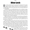 A page from "Indiana Ghost Folklore" by Schiffer Publishing, Ltd. shows chapter 2 at the top, followed by a story on Hoosier paranormal history and a trail of black footprints along the bottom.