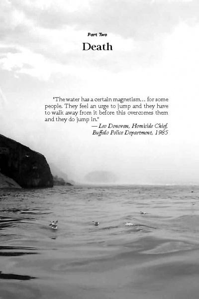 A body of water with a cliff in the background, capturing the mysterious allure featured in "Spirits and Death in Niagara" by Schiffer Publishing, Ltd.