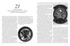 A book spread featuring two pages of text. The left page is titled "We Flew Alone 2nd Edition" by Schiffer Publishing, Ltd., highlighting Pacific air squadrons and displaying two military squadron patches at the bottom.