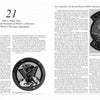 A book spread featuring two pages of text. The left page is titled "We Flew Alone 2nd Edition" by Schiffer Publishing, Ltd., highlighting Pacific air squadrons and displaying two military squadron patches at the bottom.