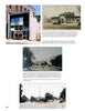 A five-photo collage in "Long Branch, New Jersey" by Schiffer Publishing, Ltd. showcases a TV repair shop, historic buildings, a vintage street with trolley tracks, and two views of the same street from different eras—one in black-and-white and one in color.