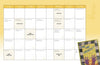 Celebrate every day with Celebrate the Day with Quilts by Schiffer Publishing, Ltd.—a yellow May calendar features quirky quilting holidays like Oyster Day and Nerd Pride Day, plus card designs to inspire cheerful quilted wall-hangings or patterns.