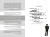 The contents page of Under Spiritual Siege by Schiffer Publishing, Ltd. features chapter titles on the right, a suited man's silhouette at the bottom right, and gray review quotes on the left, all in a clean black-and-white paranormal-themed design.