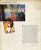 A magazine page titled INTRODUCTIONS features a faded image of three people behind the text THE WORST OF WHILE YOU WERE SLEEPING, referencing Schiffer Publishing, Ltd.’s book, with magazine cover and pop culture book vibes on the right side.