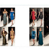 Models showcase the latest trends on a white runway during Mercedes-Benz Fashion Week Fall 2013, as seen in The SFP LookBook by Schiffer Publishing, Ltd., with an audience in the background.