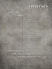 The textured gray Contents page of Ink ’N Girls 2 by Schiffer Publishing, Ltd. highlights Foreword, 15 tattoo models, Photographers, About the Author, and Acknowledgements with decorative numbers—celebrating tattoo culture.