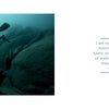A scuba diver explores the crystal-clear waters of Lake Tahoe, capturing breathtaking images, as featured in "Clarity" by Schiffer Publishing, Ltd.