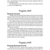 Page 27 of "Colonial Law in America" by Schiffer Publishing, Ltd. features black text on white, outlining Massachusetts (1641) and Virginia (1643, 1659) laws on debt and runaway servants, showcasing Colonial American justice and punishments.