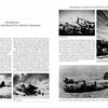 Two pages from "We Flew Alone 2nd Edition" by Schiffer Publishing, Ltd. show black-and-white WWII aircraft photos, including PB4Y-1 bombers and crew, with captions and text on Navy bomber squadron formation in Pacific air squadrons.