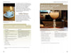 Two pages from "What's Your Potion?" by Schiffer Publishing, Ltd. show recipes: the left page features a coffee smoothie for a mood boost; the right offers a mocha yogurt smoothie in a tall glass, both with instructions for refreshing drinks.