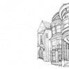 Victorian Buildings of San Francisco by Schiffer Publishing, Ltd. features detailed drawings of iconic houses, ideal for adult coloring book enthusiasts and fans of intricate ink art.