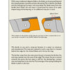 A page from Schiffer Publishing, Ltd.’s "Pocketknife Making for Beginners" explains the spring pocket and stop pin with two diagrams showing blade positions and measurements, plus text detailing their function and placement in a folding pocketknife.