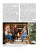 Three older adults play guitar and banjo by a fireplace at the Museum of Appalachia, sharing music and stories beside a glowing Christmas tree. Discover their heritage in "The Unlikely Story of the Museum of Appalachia" from Schiffer Publishing, Ltd.