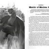 A black-and-white illustration of a giant turtle-like creature from Great Lakes ghost stories appears in "Campfire Tales Great Lakes" by Schiffer Publishing, Ltd.; text on the right describes the Monster of Mackinac Island.