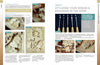 Deep Relief Wood Carving by Schiffer Publishing, Ltd. features step-by-step wood and power carving instructions with photos, labeled images, diagrams, and text to guide you through creating detailed wooden flower designs.