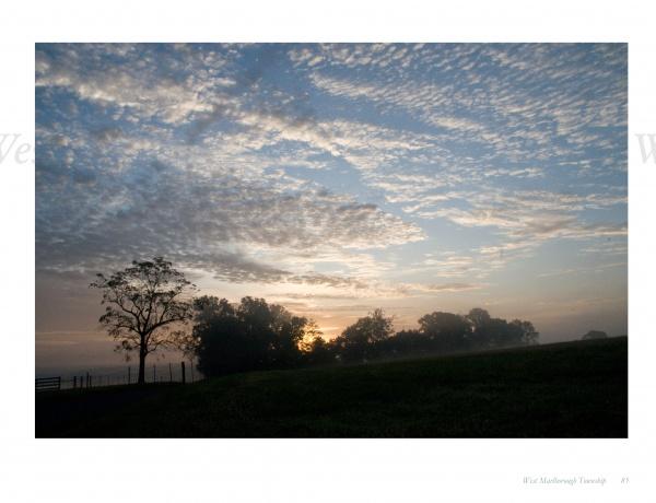 Capture the beauty of a Chester County sunrise with "Chester County Out & About" by Schiffer Publishing, Ltd.—a perfect pick for fans of local photography and tranquil Pennsylvania landscapes.
