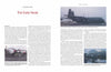 A spread from "Lockheed C-130 and Its Variants" by Schiffer Publishing, Ltd. shows two pages titled “The Early Years,” featuring text and three photos of Cold War cargo planes on airfields—ideal reference for scale modellers.