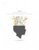 A human head silhouette in profile with colorful arrows and squiggles above, symbolizing intuition, appears on the cover of The Psychic Workbook by Schiffer Publishing, Ltd. Text reads: Chapter 1: So You Have a Hunch. What is Psychic Ability and Do You Have It?.