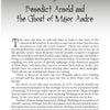 A page from Fright to the Point: Ghosts of West Point by Schiffer Publishing, Ltd. explores Arnold’s betrayal during the American Revolution and haunting ghost stories at the United States Military Academy.